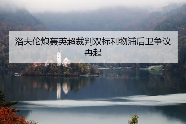 洛夫伦炮轰英超裁判双标利物浦后卫争议再起